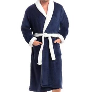 United Colors Of Benetton Royal Blue bath robe
